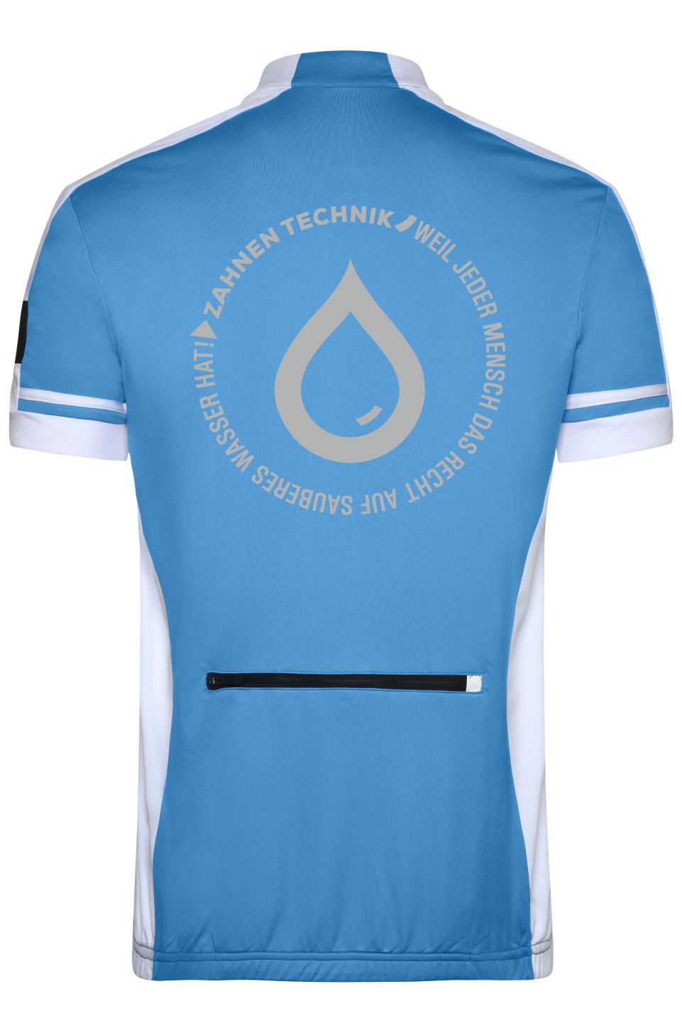 Daiber Herren Rad Shirt / Rad Trikot / Bike Shirt, Longzip, cobaltblau