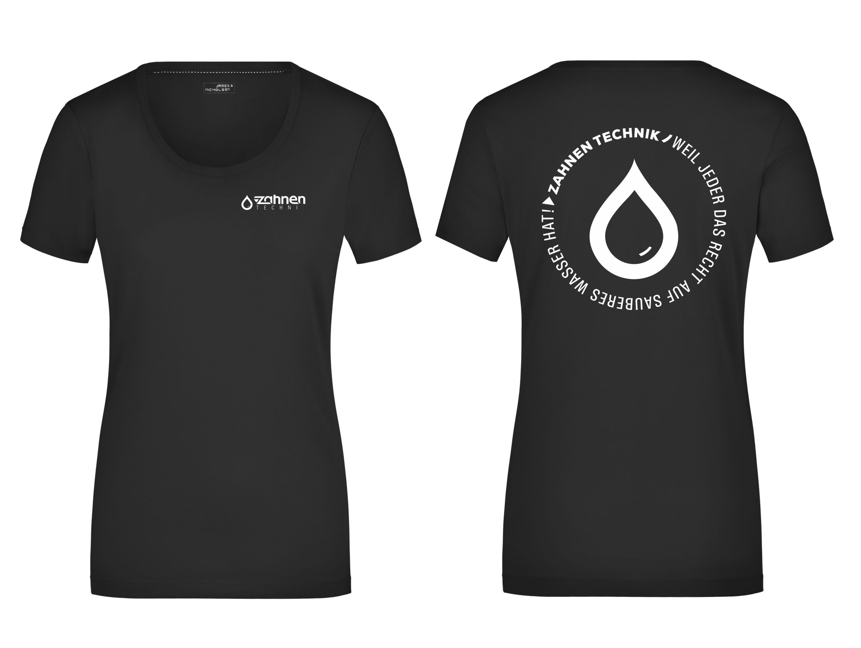 Damen T-Shirt „RECHT AUF SAUBERES WASSER”